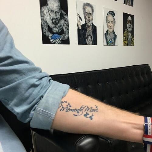 Memento Mori by Nikki Di Biasio is a Quotes temporary tattoo from inkbox - 0