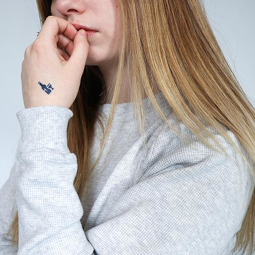 Merlot by Nico Bach is a Food & Drink temporary tattoo from inkbox - 0