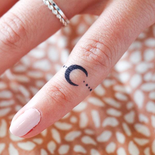 Mesiac by inkbox is a temporary tattoo from inkbox - 0