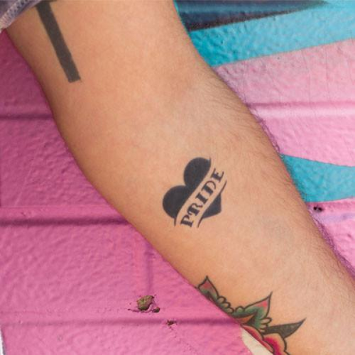 Milk by inkbox temporary tattoos is a Hearts temporary tattoo from inkbox - 2