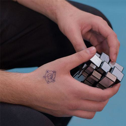 Mister Lincoln - Rose by inkbox is a Flowers temporary tattoo from inkbox - 0