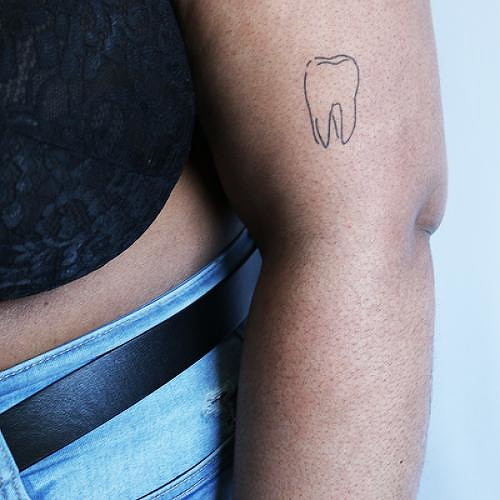 Molar by Addison Llanos is a Body temporary tattoo from inkbox - 0