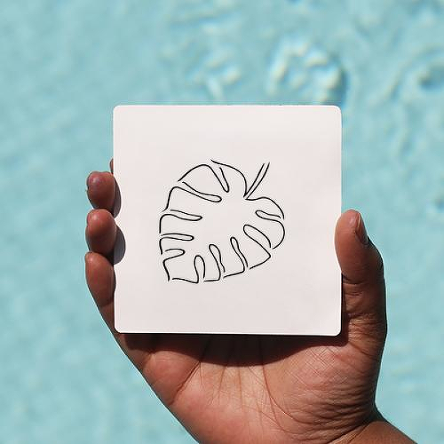 Monstera by Zoe Violet is a Nature temporary tattoo from inkbox - 0