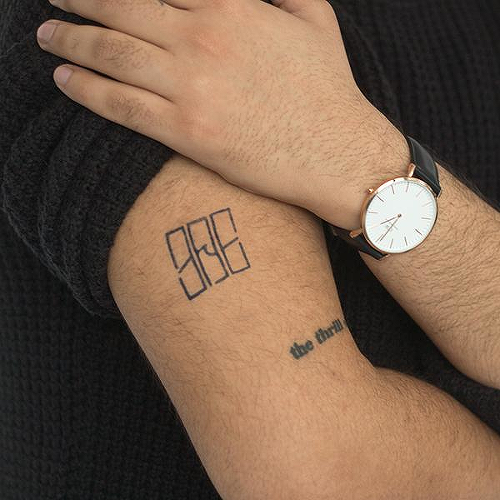 Moses by Garreth Chan is a Geometric temporary tattoo from inkbox - 0
