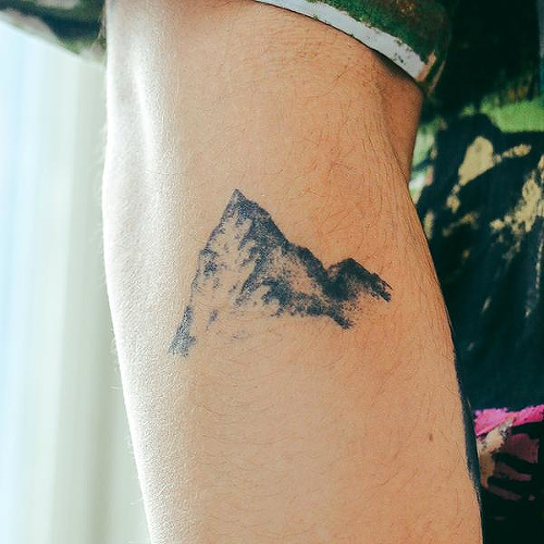 Mountanius by Britney Olivares is a Nature temporary tattoo from inkbox - 2
