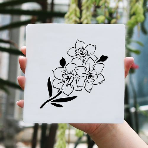 Narcissus by Lenera Solntseva is a Flowers temporary tattoo from inkbox - 0