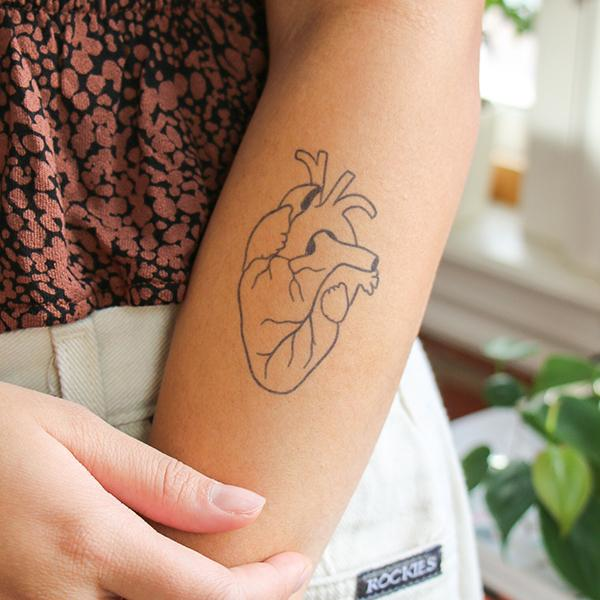 Natomin by Xixi Wang is a temporary tattoo from inkbox - 0