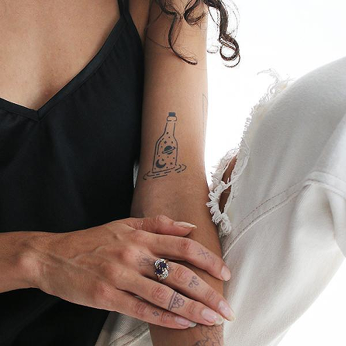 Nebula by Miguel Romero is a Nature temporary tattoo from inkbox - 0