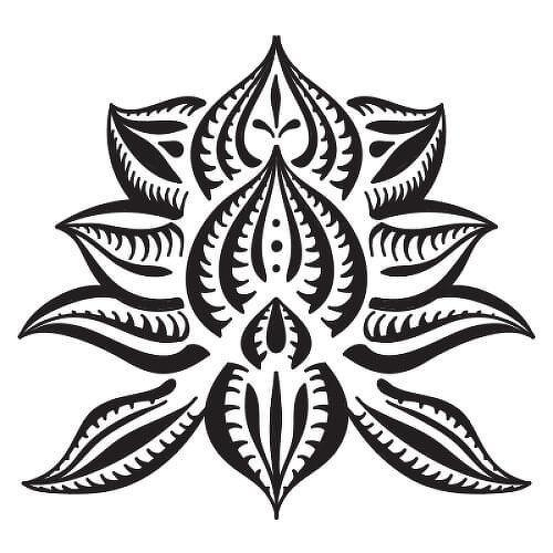Nelumbo by Nikki Di Biasio is a Flowers temporary tattoo from inkbox - 1