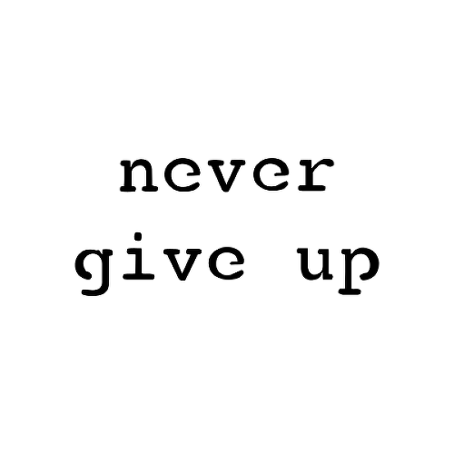 Nevah by Alexis Boudal is a Quotes temporary tattoo from inkbox - 1