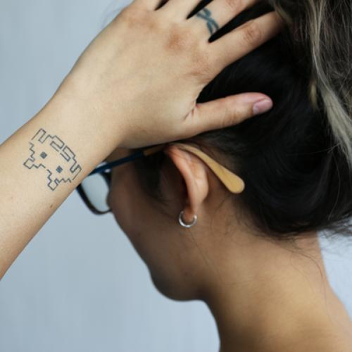 Nishikado by Miguel Romero is a Gaming & Fandom temporary tattoo from inkbox - 0
