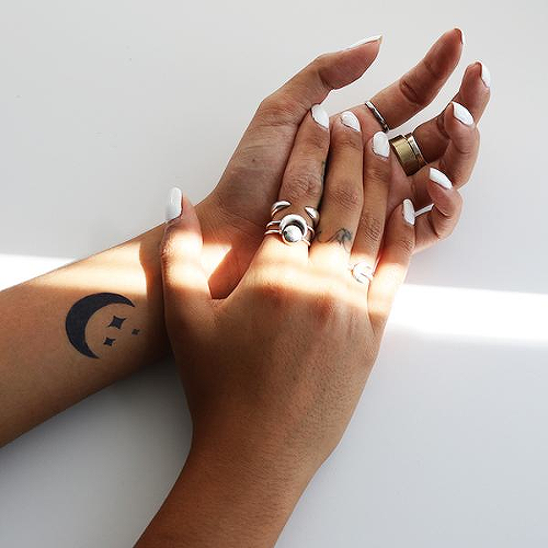 Noctis by Miguel Romero is a Minimal temporary tattoo from inkbox - 0
