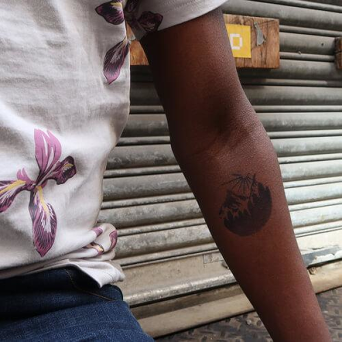 Norikura by inkbox is a Geometric temporary tattoo from inkbox - 0