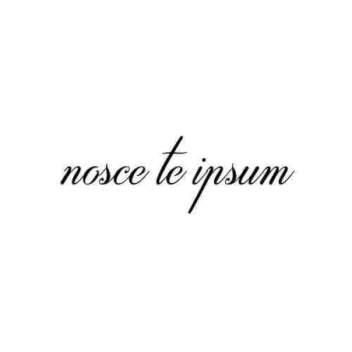 Nosce by inkbox is a temporary tattoo from inkbox - 1
