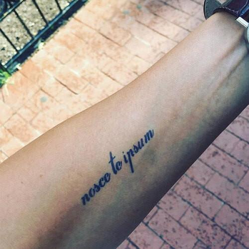 Nosce by inkbox is a temporary tattoo from inkbox - 3
