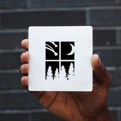 Notte by Andra Bogdan is a Nature temporary tattoo from inkbox - 0