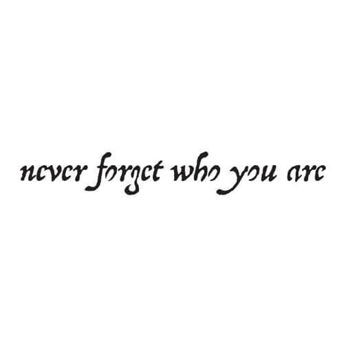 Nunca by inkbox is a temporary tattoo from inkbox - design