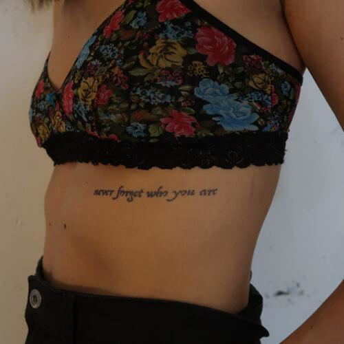 Nunca by inkbox is a temporary tattoo from inkbox - 0