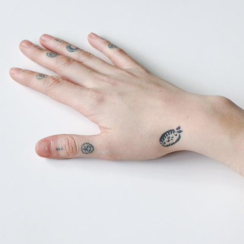 Odori by Cassidy Dwelis is a Minimal temporary tattoo from inkbox - 2