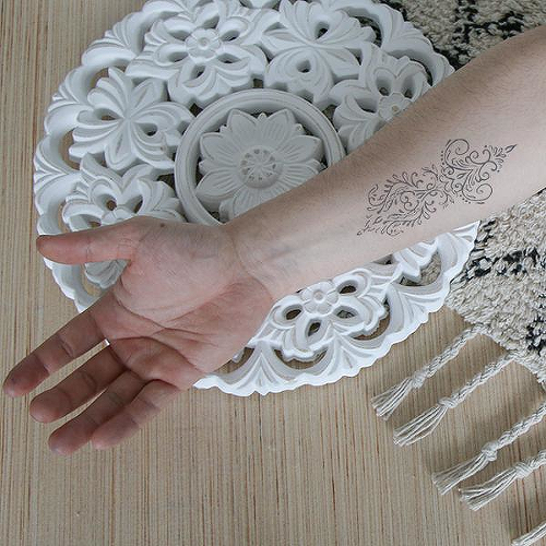 Olivia by Olivia-Fayne is a Geometric temporary tattoo from inkbox - 0