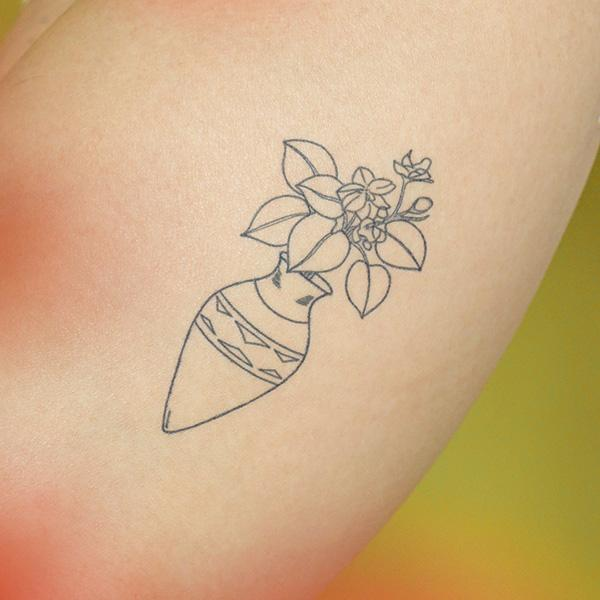 Opulent by humblebee is a temporary tattoo from inkbox - 0