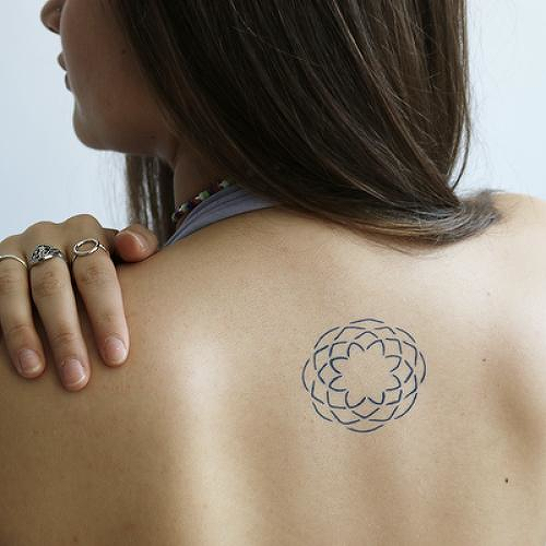 Orbital by Cassandra Hatcher is a Space temporary tattoo from inkbox - 0