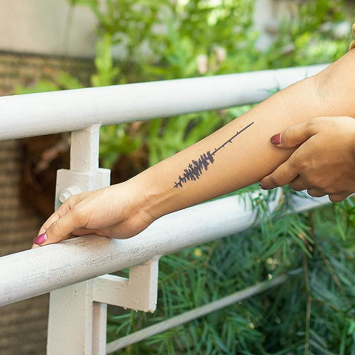 Orotund by Kristine Vodon is a Nature temporary tattoo from inkbox - 0
