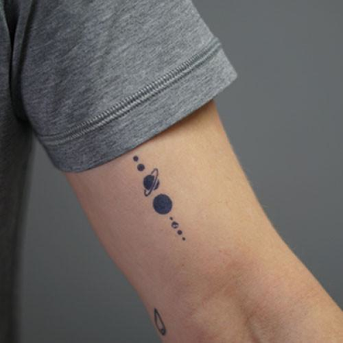 Orrey by inkbox is a Space temporary tattoo from inkbox - 3