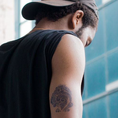 Oscillation by inkbox is a Traditional temporary tattoo from inkbox - 0