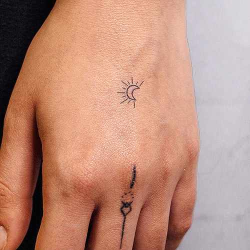 Paddin by Nikki Di Biasio is a Geometric temporary tattoo from inkbox - 2
