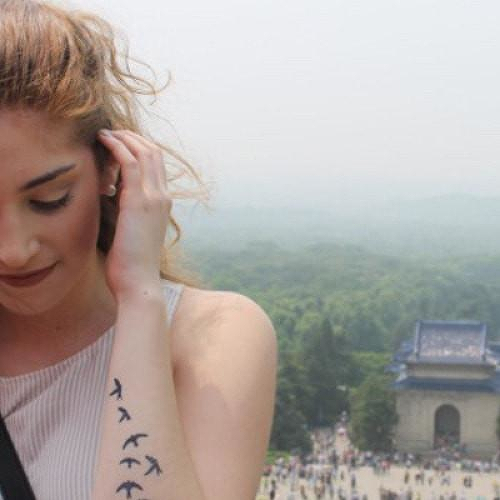 Pajaros by inkbox is a Animals temporary tattoo from inkbox - 3
