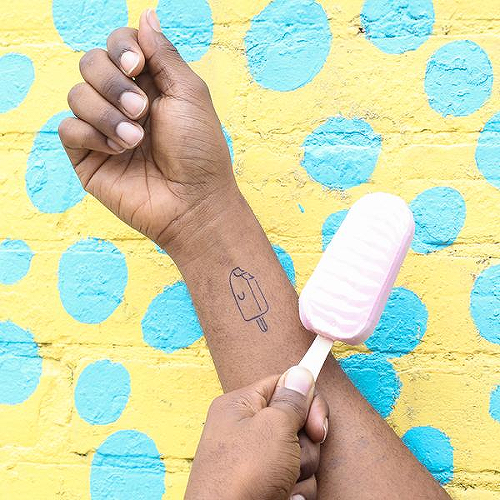 Paleta by AJ is a Food & Drink temporary tattoo from inkbox - 0