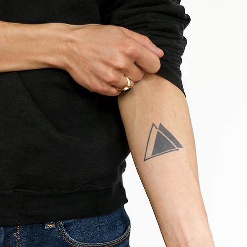 Palmer by @heyyJules_ is a Geometric temporary tattoo from inkbox - 0