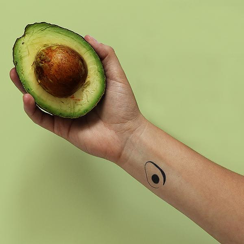 Palta by Fatima Almuhtaram is a Food & Drink temporary tattoo from inkbox - 2