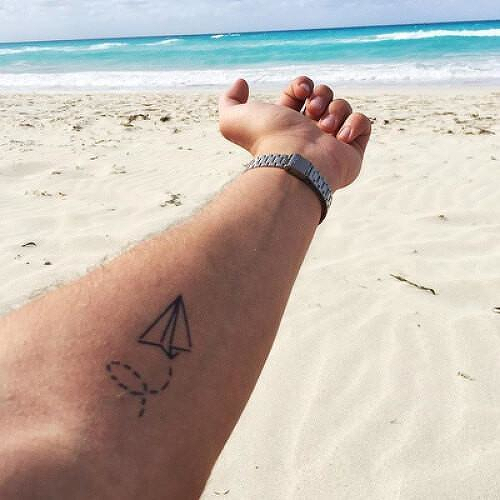 Papel by Inkbox is a Travel temporary tattoo from inkbox - 5
