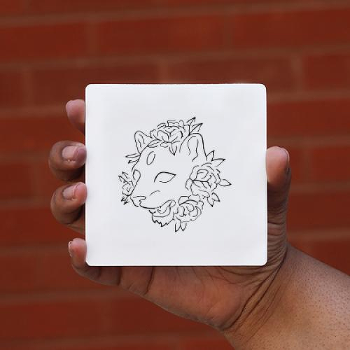 Pardus by Rebecca Balch is a Animals temporary tattoo from inkbox - 0