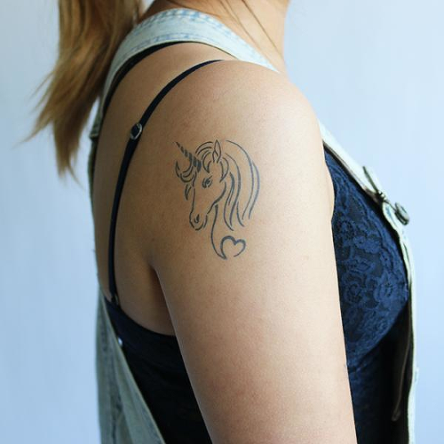Pegasus by Lenera Solntseva is a Animals temporary tattoo from inkbox - 2