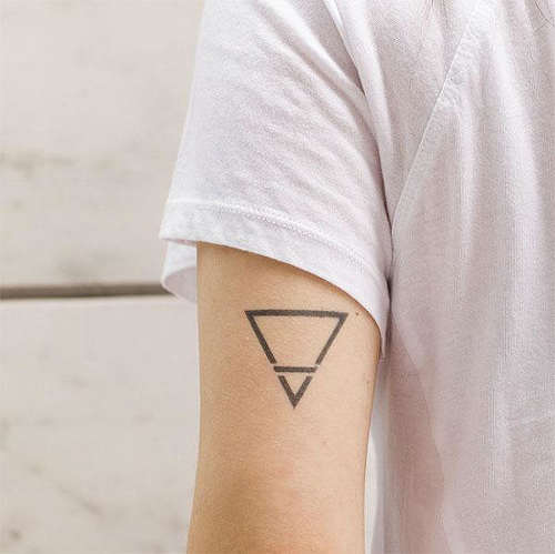 Peregrinate by inkbox is a Geometric temporary tattoo from inkbox - 0