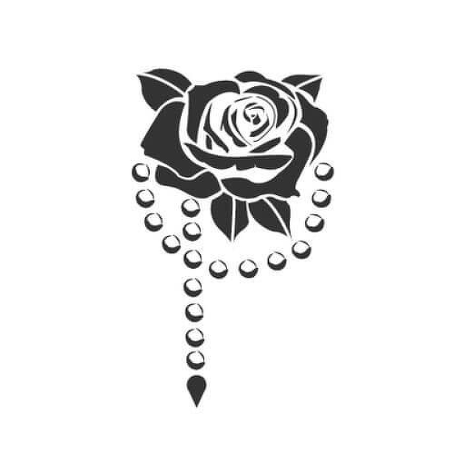 Perla by Jenna Fullerton is a Flowers temporary tattoo from inkbox - 1