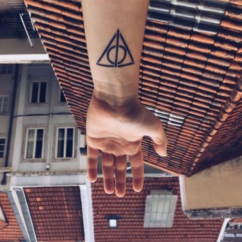 Peverell by Nikki Di Biasio is a Geometric temporary tattoo from inkbox - 2