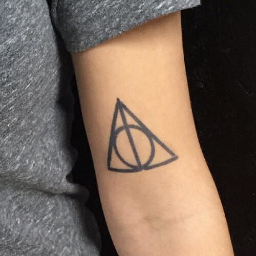 Peverell by Nikki Di Biasio is a Geometric temporary tattoo from inkbox - 4