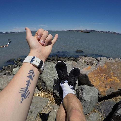 Piffle by inkbox is a Arrows temporary tattoo from inkbox - 2