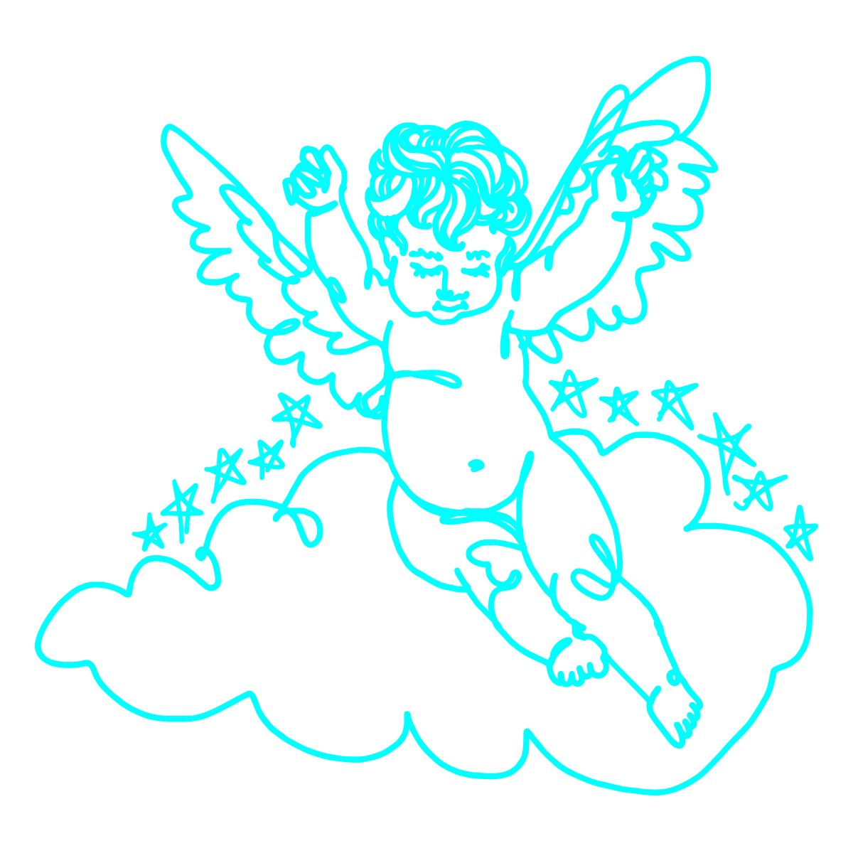 Lilac Baby by GirlKnewYork is a temporary tattoo from inkbox - design