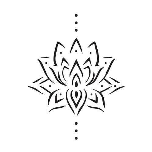 Plena by Felipe Sena is a Flowers temporary tattoo from inkbox - 1