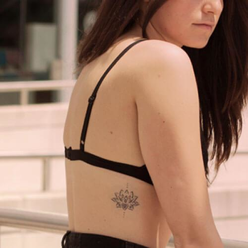 Plena by Felipe Sena is a Flowers temporary tattoo from inkbox - 2