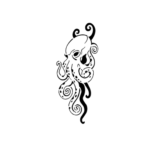 Polpo by Lenera Solntseva is a Animals temporary tattoo from inkbox - 1