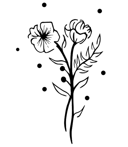 Posy by La Chapardeuse is a Nature temporary tattoo from inkbox - 1