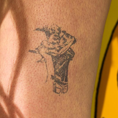 Power by Chella Man is a temporary tattoo from inkbox - 2