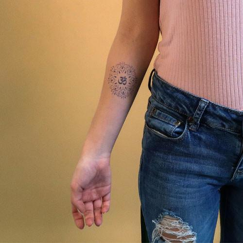 Pranava by inkbox is a Mandalas temporary tattoo from inkbox - 2