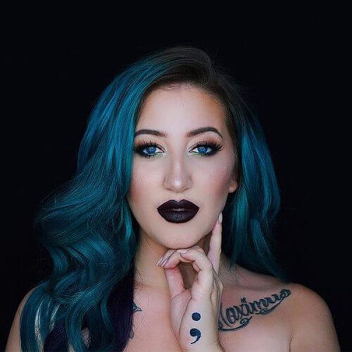 Project Semicolon by inkbox is a Self-Love temporary tattoo from inkbox - 1